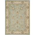 Nourison Persian Empire Area Rug Collection Aqua 3 Ft 6 In. X 5 Ft 6 In. Rectangle 99446253293